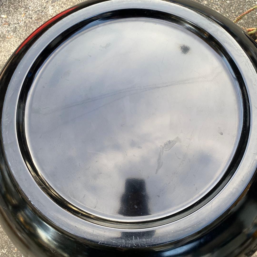 【BO51226】こね鉢　朱塗り　特大60.5cm 7.5kg 樹脂