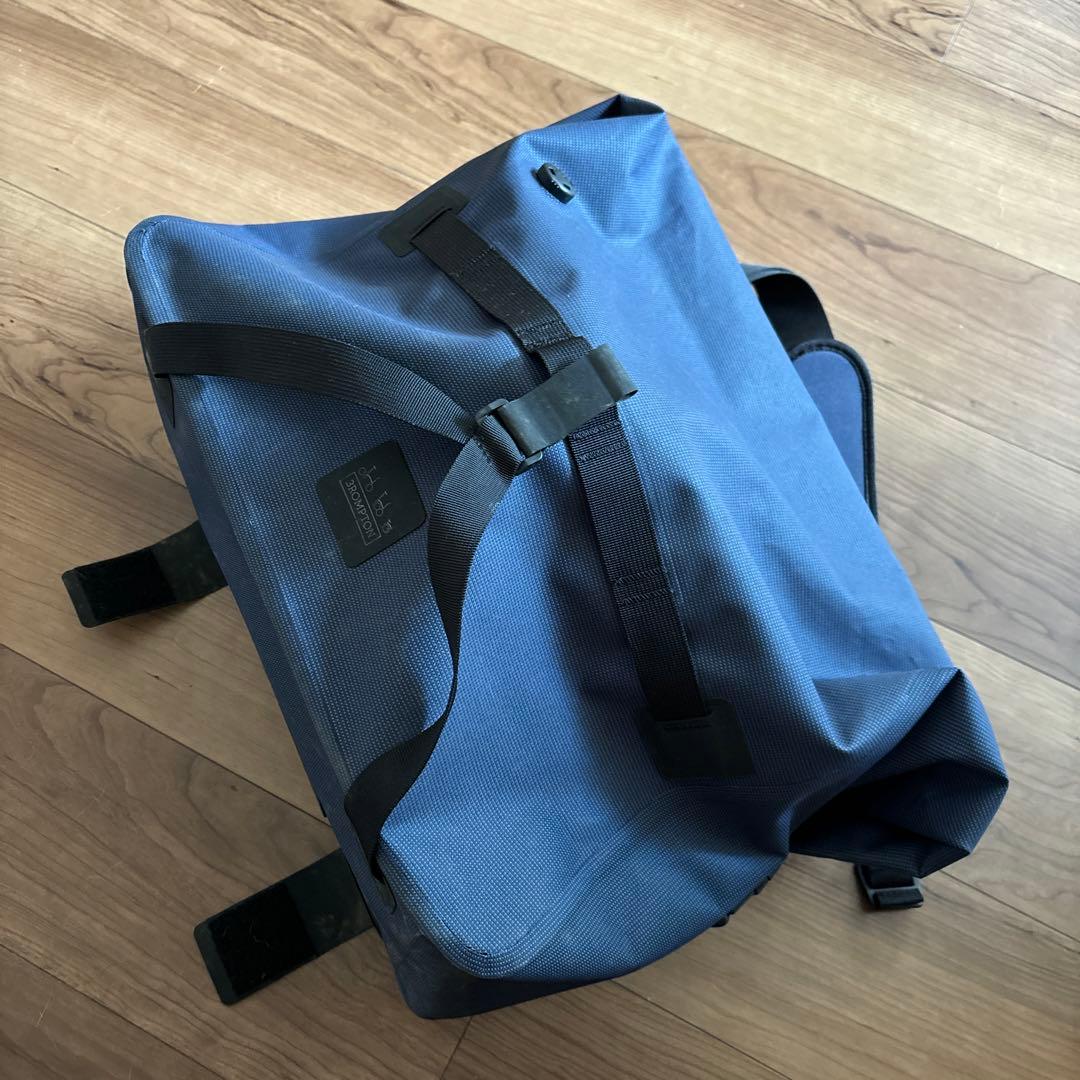 ブロンプトン フロントバッグ ロールトップ 25L ネイビー Roll Top Waterproof Bag 25L Navy | ブランドで選ぶ,BROMPTON