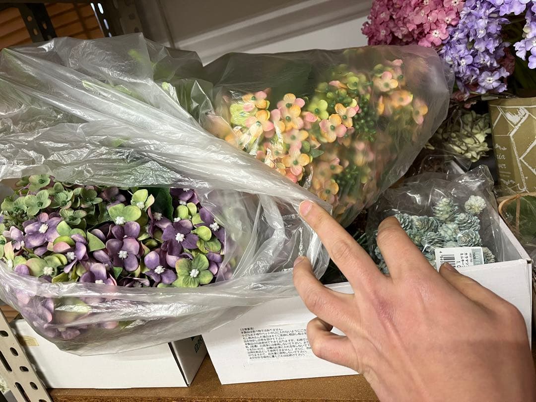 熊本造花)※沢山あります！ご相談ください)セット 多色アレンジメント用