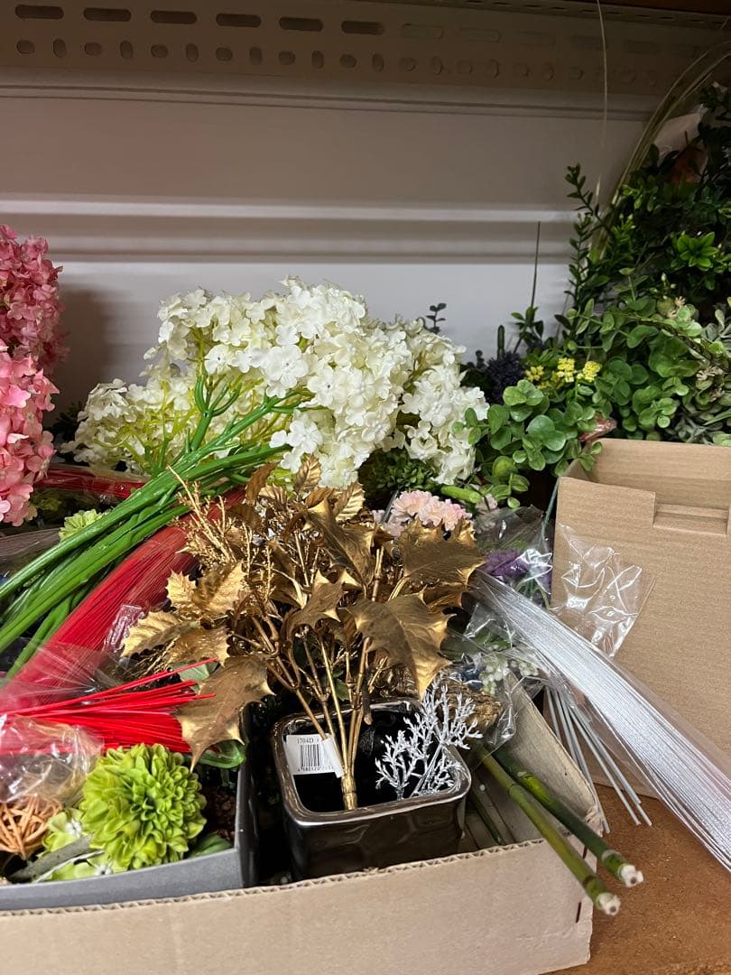 熊本造花)※沢山あります！ご相談ください)セット 多色アレンジメント用