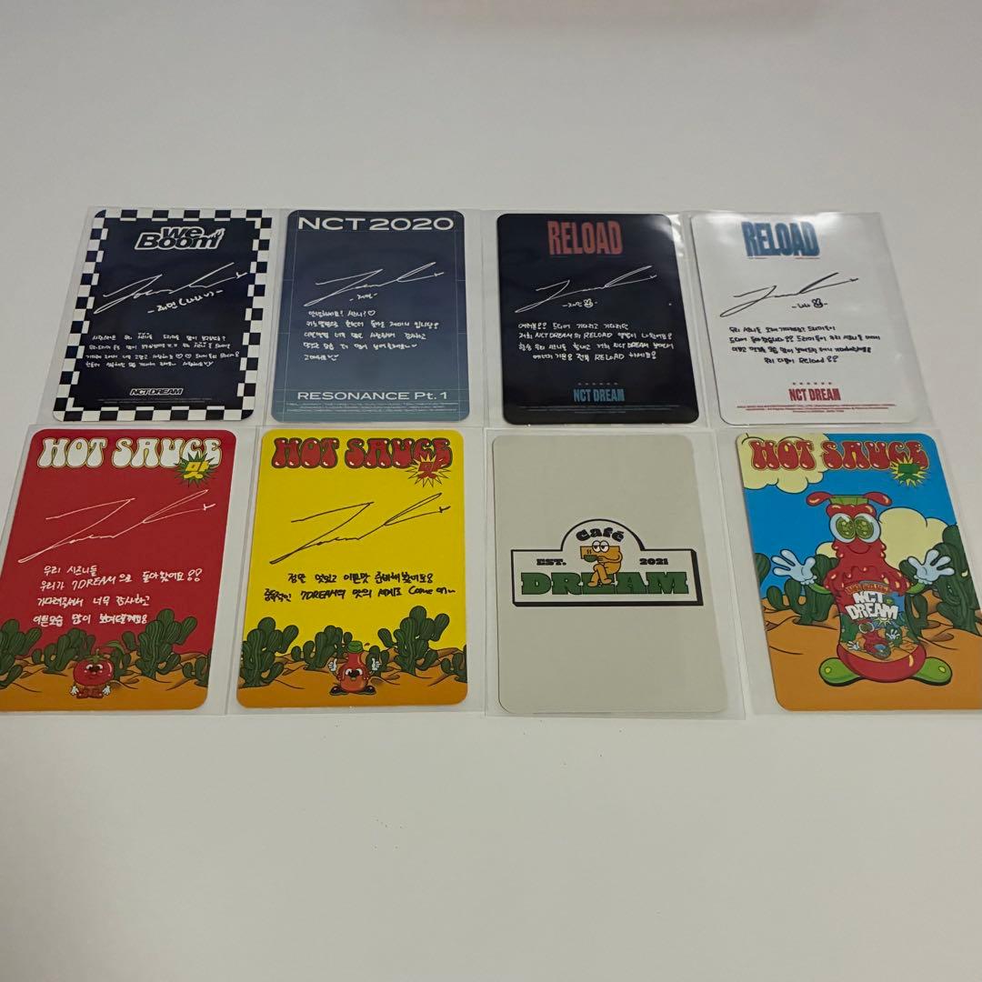 NCT DREAM ジェミン トレカ 8枚セット ※傷あり - メルカリ