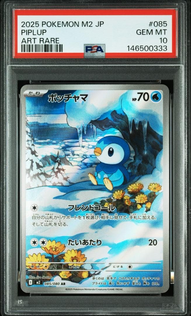 PSA10】ポッチャマ AR ポケモンカード インフェルノX PIPLUP - メルカリ