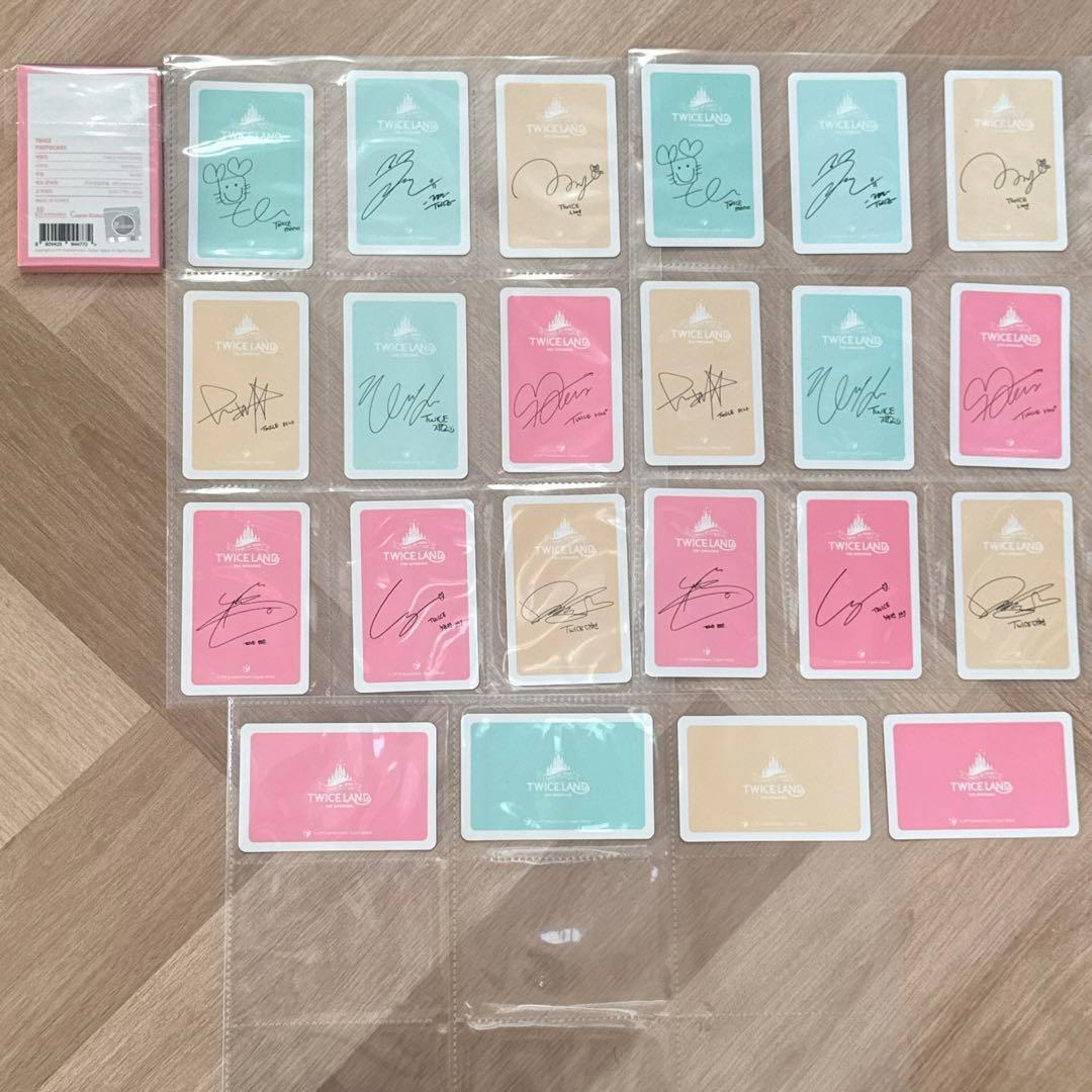 twice トレカ twiceland the opening コンプ オール - メルカリ