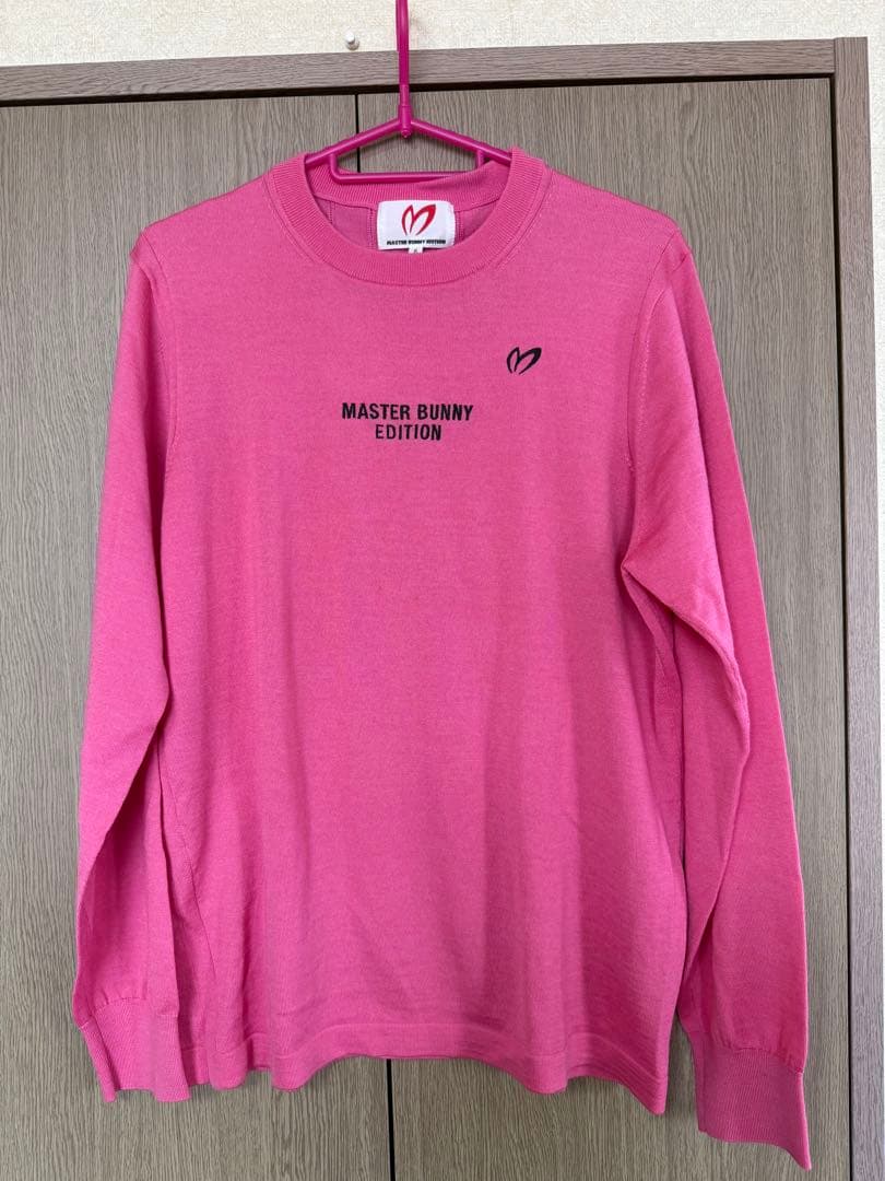MASTER BUNNY EDITION ピンクニットセーター薄地 - メルカリ