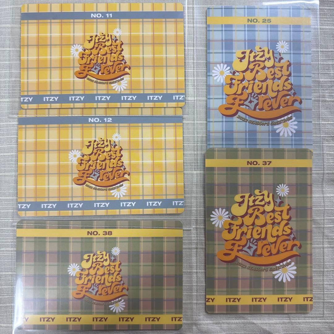 ITZY トレカ セット シーグリ 2022 BFF ラントレ ユニット - メルカリ