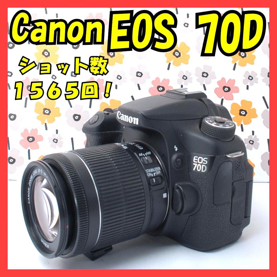 ❤Canon EOS 70D❤Wi-Fi接続❤ショット数1565回❤高画質撮影❤ EOS 70D - キヤノンカメラミュージアム
