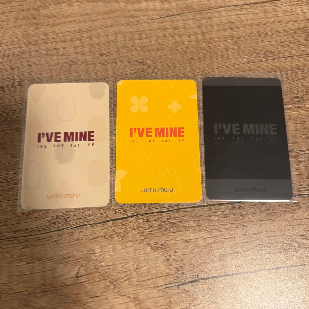 IVE mine withmuu ラキドロ トレカ レイ 3枚セット チェキ - メルカリ