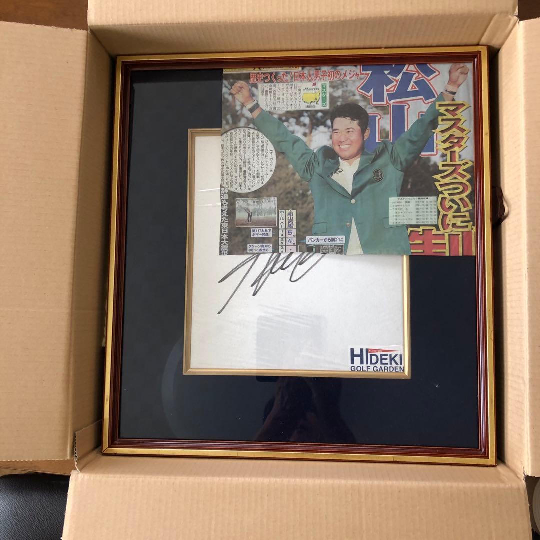 早い者勝ち 松山英樹直筆サイン 美品 アメリカツアー 11勝 - メルカリ