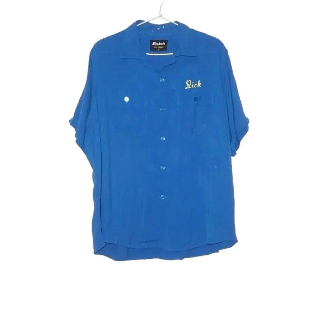 ▪️50s KING LOUIE ボーリングシャツ レーヨン ボックスシルエット