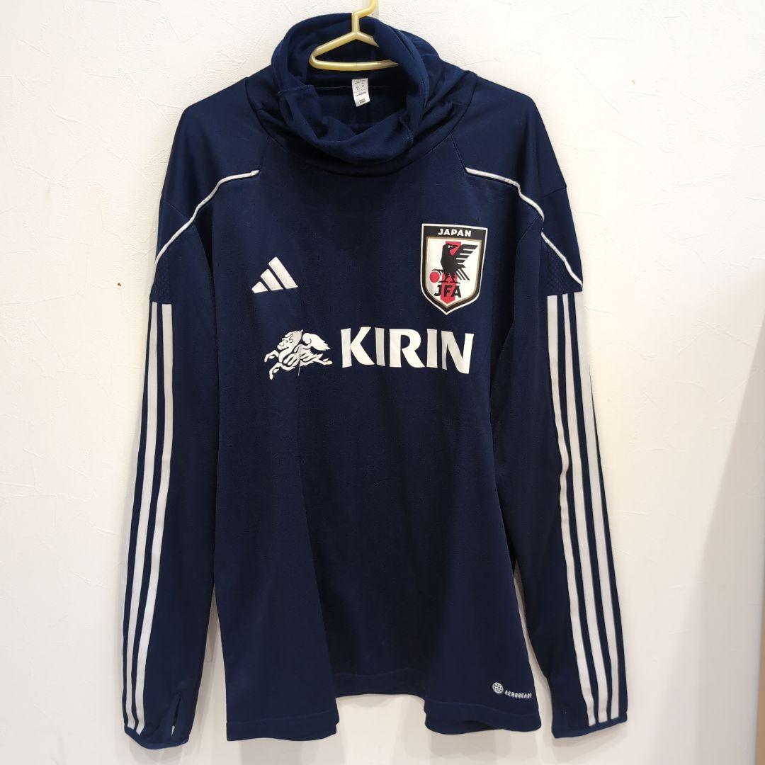 adidas 日本サッカー協会 KIRIN ジャージ　２XＬサイズ　非売品 adidas 日本サッカー協会 ジャージ JM 黒 - メルカリ