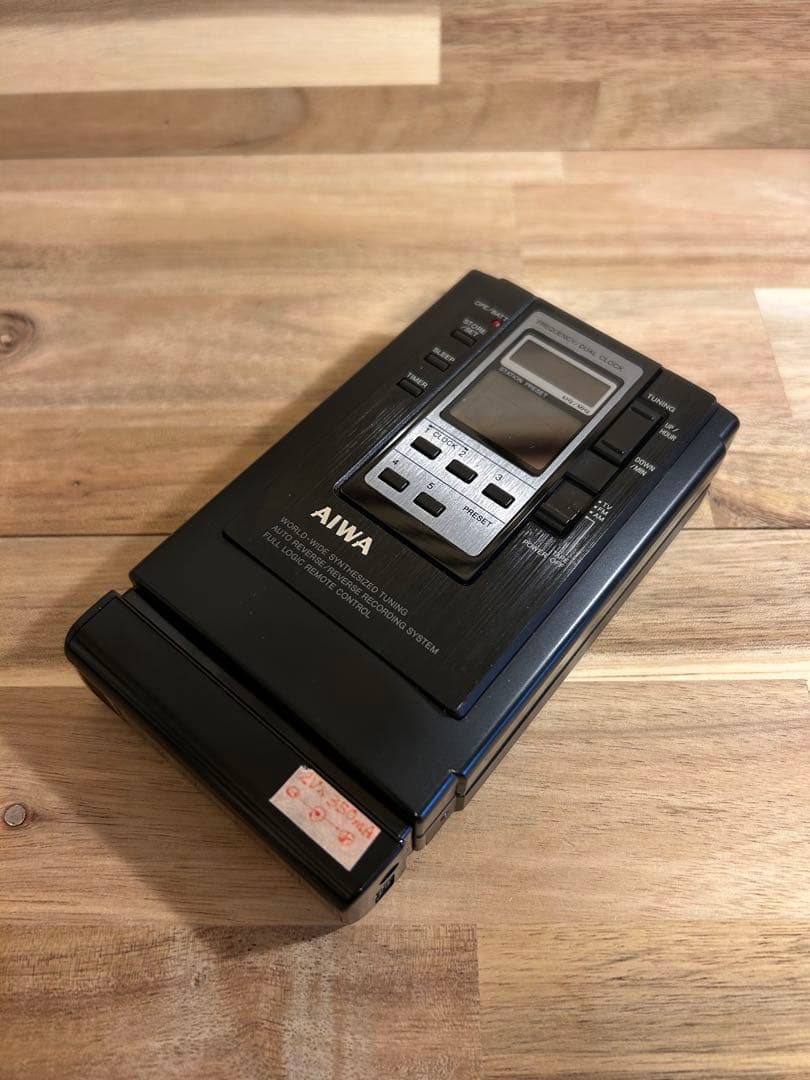 日本製』AIWA HS-JX30 カセットボーイ【動作確認済】 - メルカリ