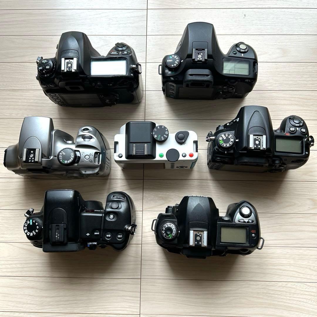 ジャンク デジタル一眼カメラ 7台セット まとめ売り - メルカリ