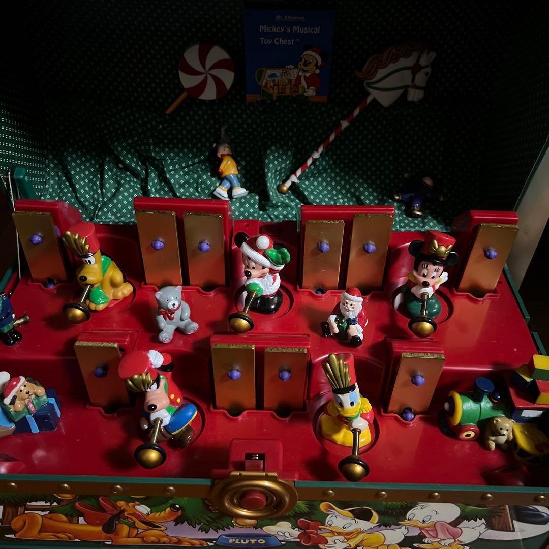アンティーク ディズニー オルゴール クリスマスソング ミッキー