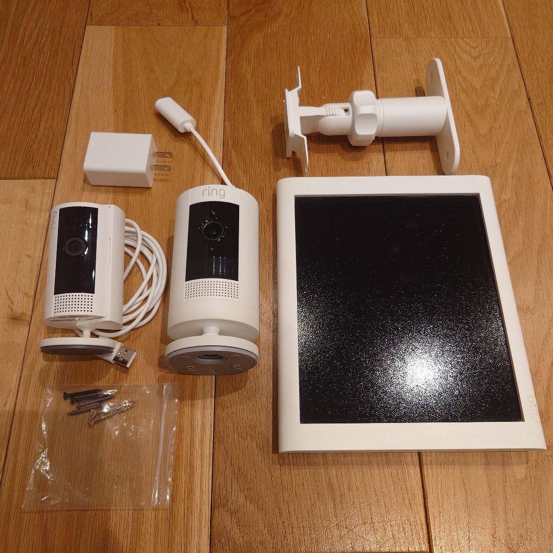 【ring/リング】防犯カメラセット Amazonの防犯カメラ・ドアベルシリーズRing（リング）が、初となる本格