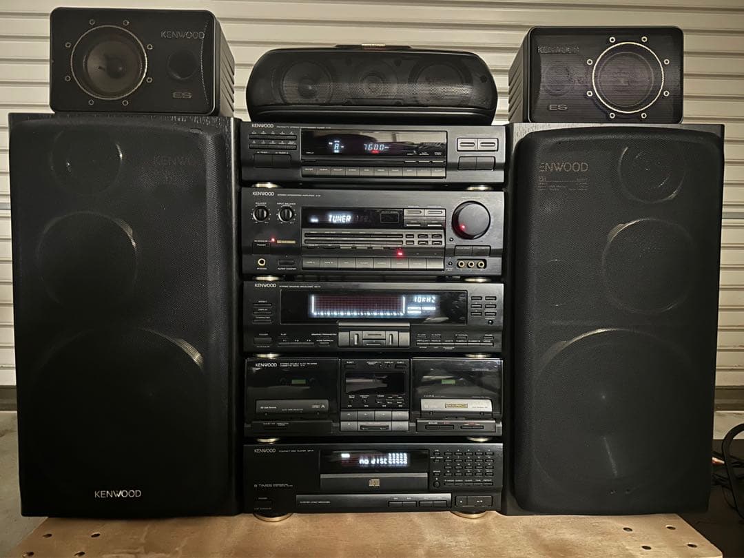 極希少/ワンオーナー】KENWOOD ROXY J5 バブルコンポの最高峰