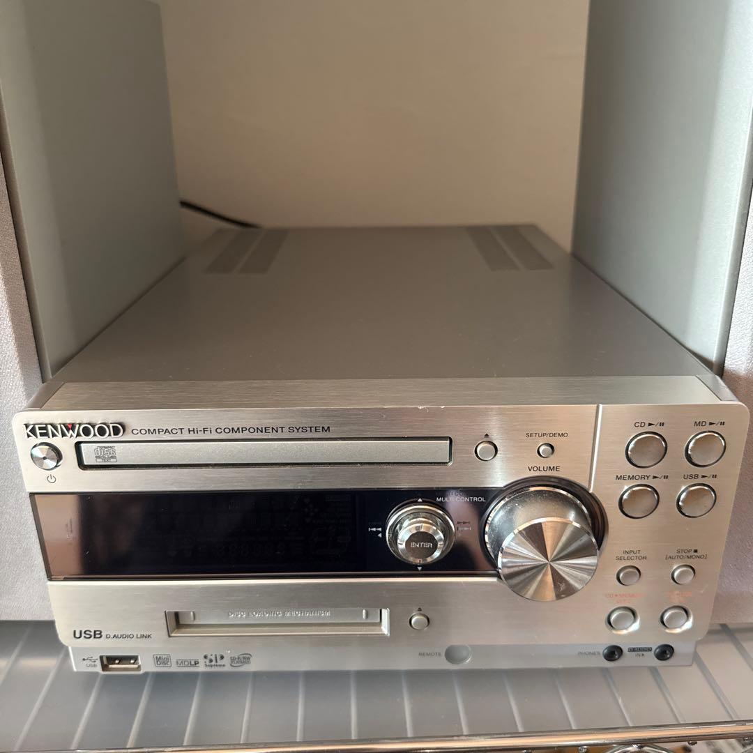 ジャンク品】KENWOOD RD-UDA77 CD/MDシステムコンポ - メルカリ