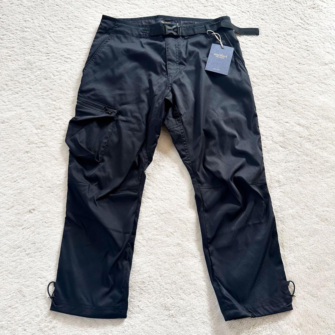 新品タグ付き narifuri ナリフリ パッドサイクルパンツ 自転車 黒 新着｜