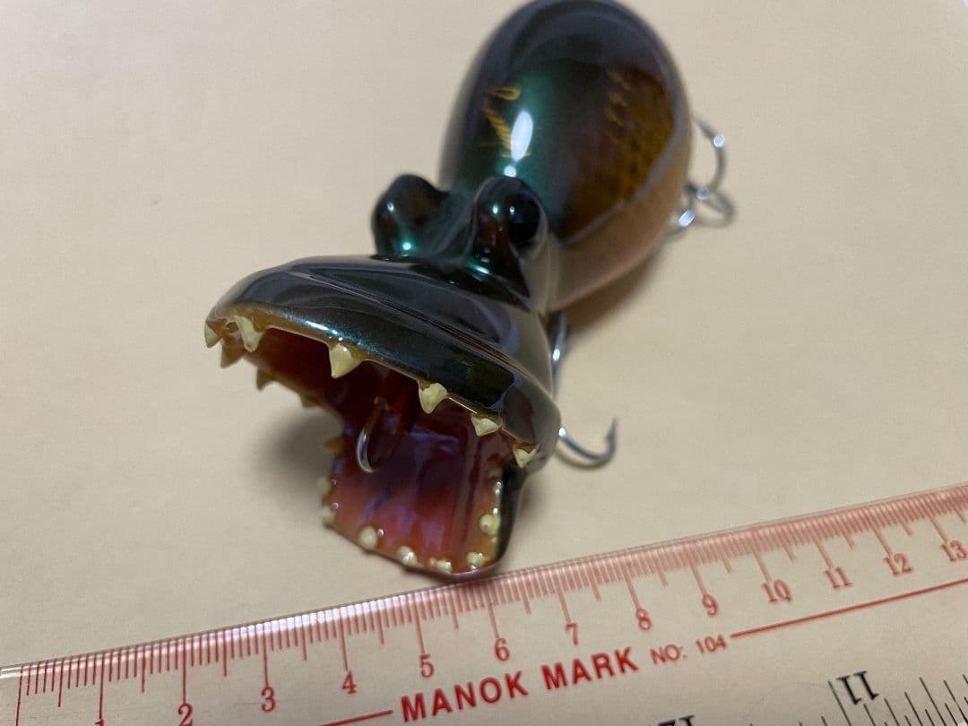 大口 ルアー カバ 12㎝ フィッシングショー 1999 限定品 現状 ジャンク JACKALL 20th記念ルアーをジャパンフィッシングショーで手に入れよう