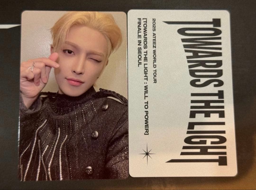 ATEEZ ホンジュン PLAYCODE 封入トレカ - メルカリ