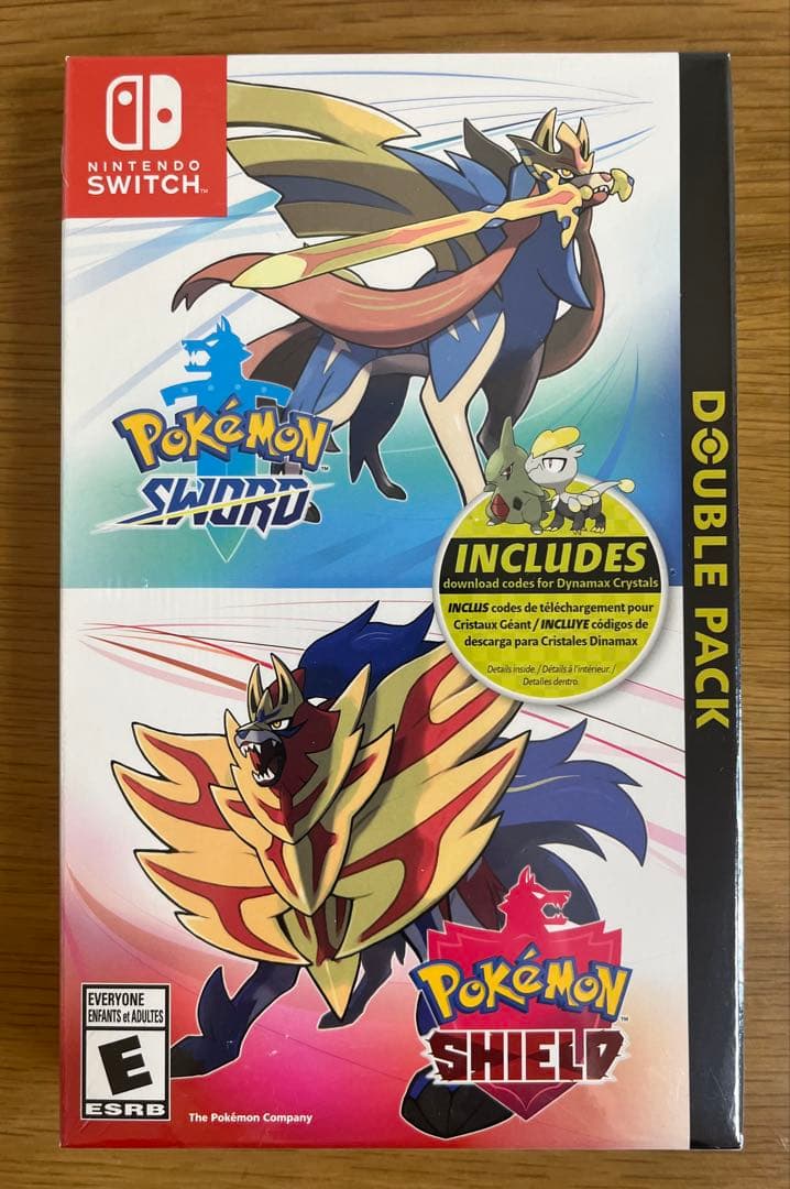 海外版ポケモンソフト Pokemon sword and shield Amazon.co.jp: Pokemon Sword + Pokemon Shield Double Pack (輸入版