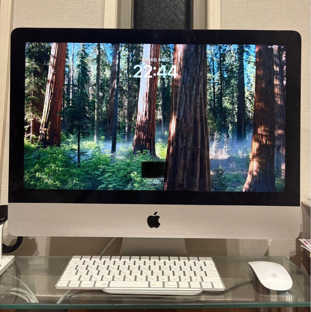 Apple iMac 21.5 シルバー キーボード・マウス付き MacのためのMagic Keyboard（テンキー付き）シルバーを購入 - Apple