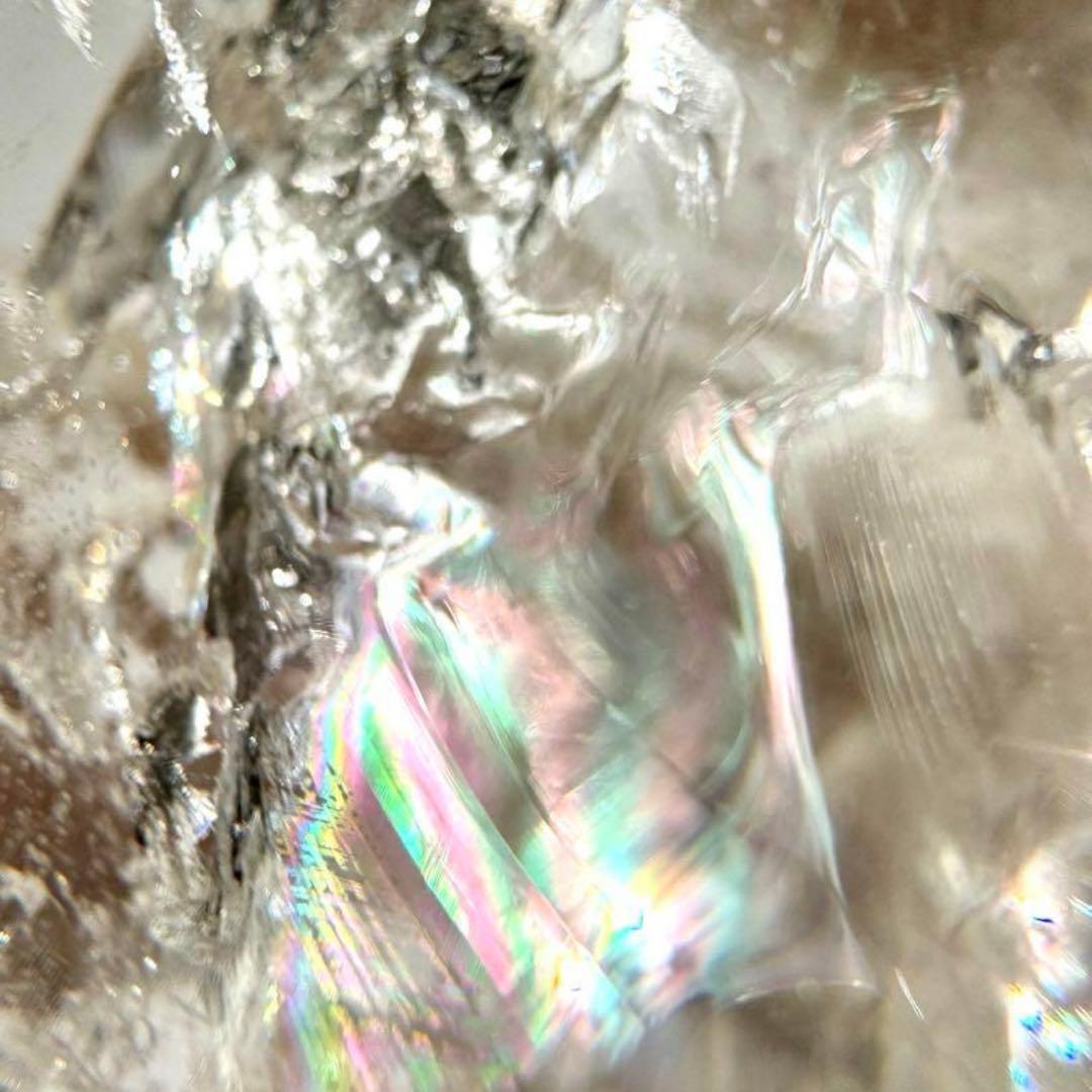 綺麗 虹入り ヒマラヤレインボー 水晶 丸玉 67.2mm