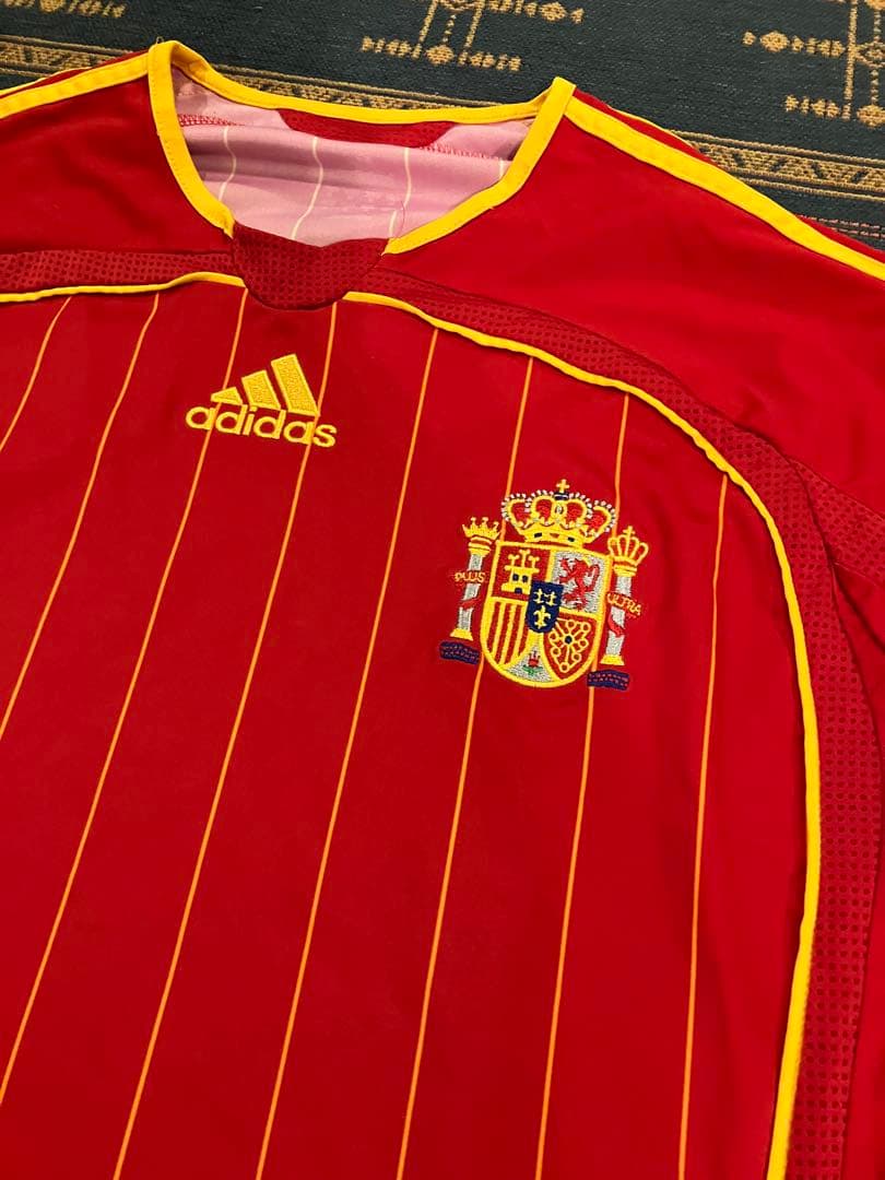 プレミア adidas スペイン代表 レッドシャツ