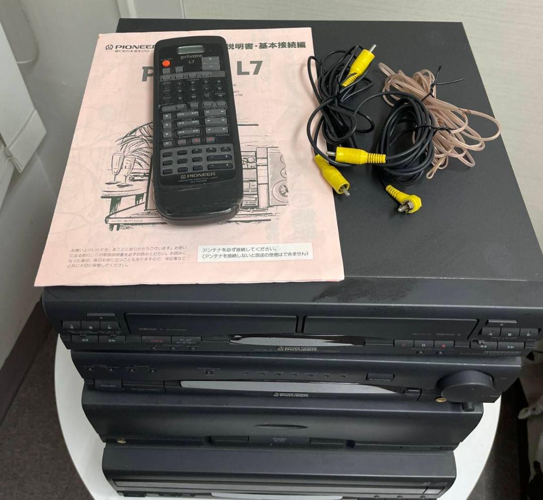 Pioneer パイオニア コンポ L7 / CD.LD.カセットジャングル品 - メルカリ