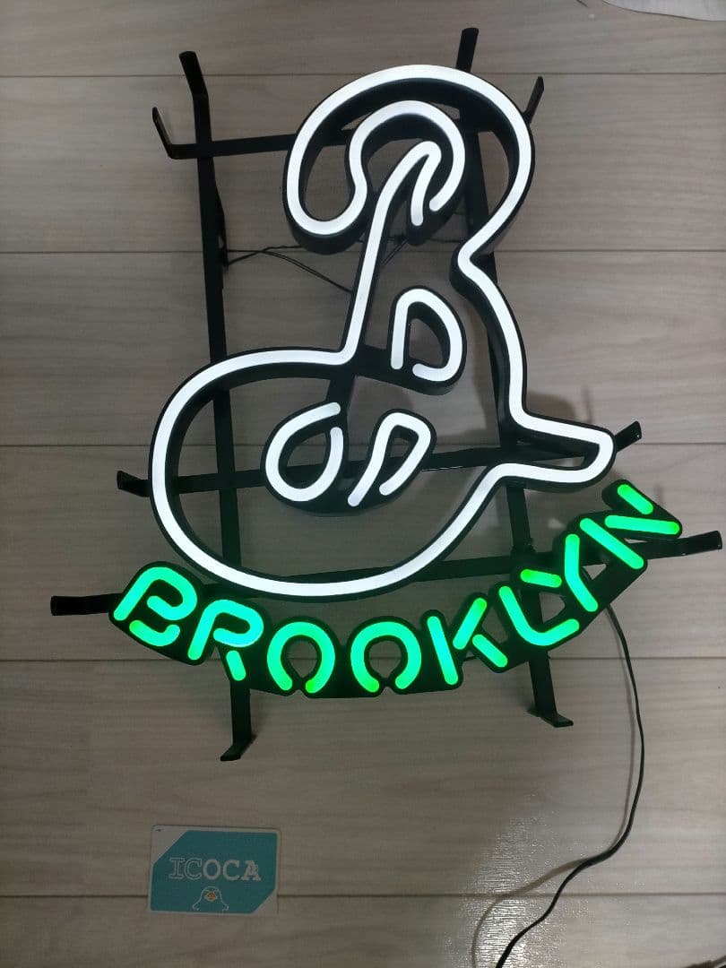 BROOKLYN BREWERY ブルックリンブリュワリーネオン LEDライト