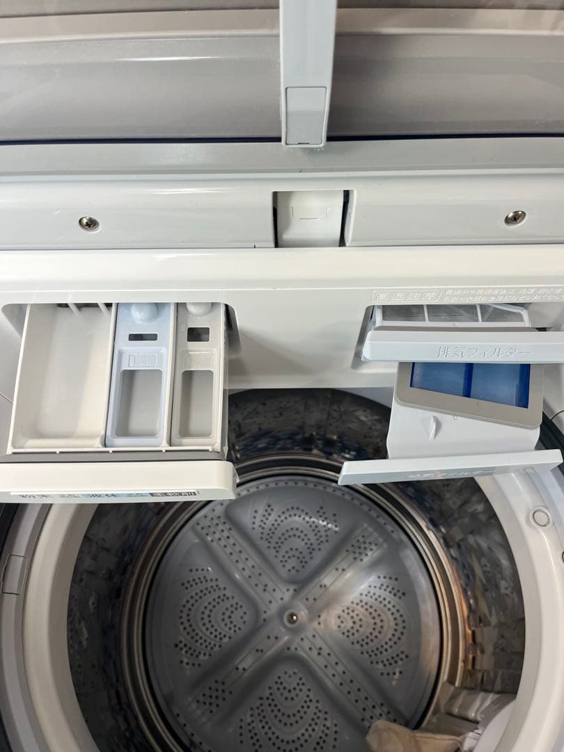 【美品】SHARP 乾燥付き洗濯機 8.0kg 2023年製