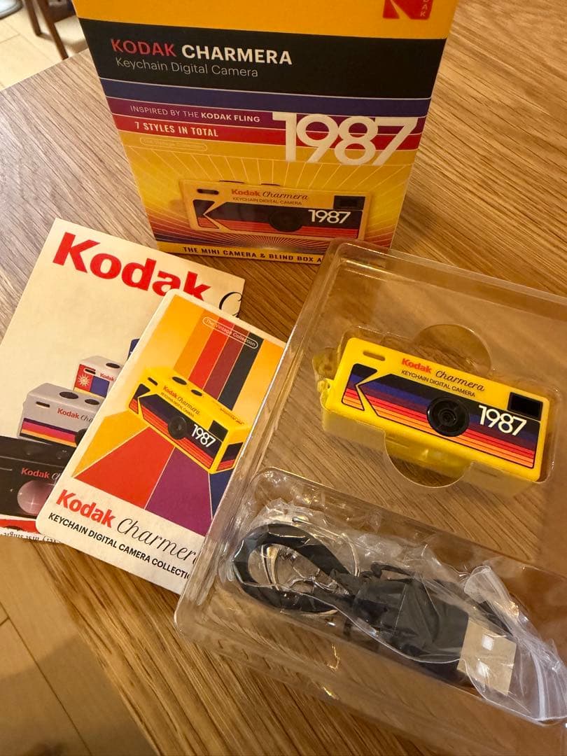 新品未使用》Kodak Charmera 1987 TYPE01 イエロー - メルカリ