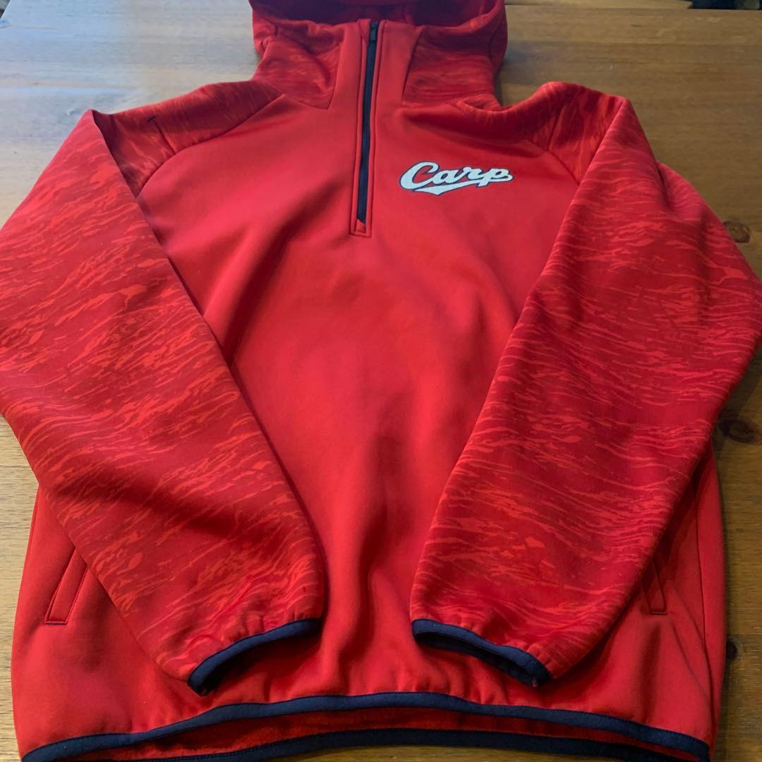 デサント 広島カープ フリースパーカー - メルカリ