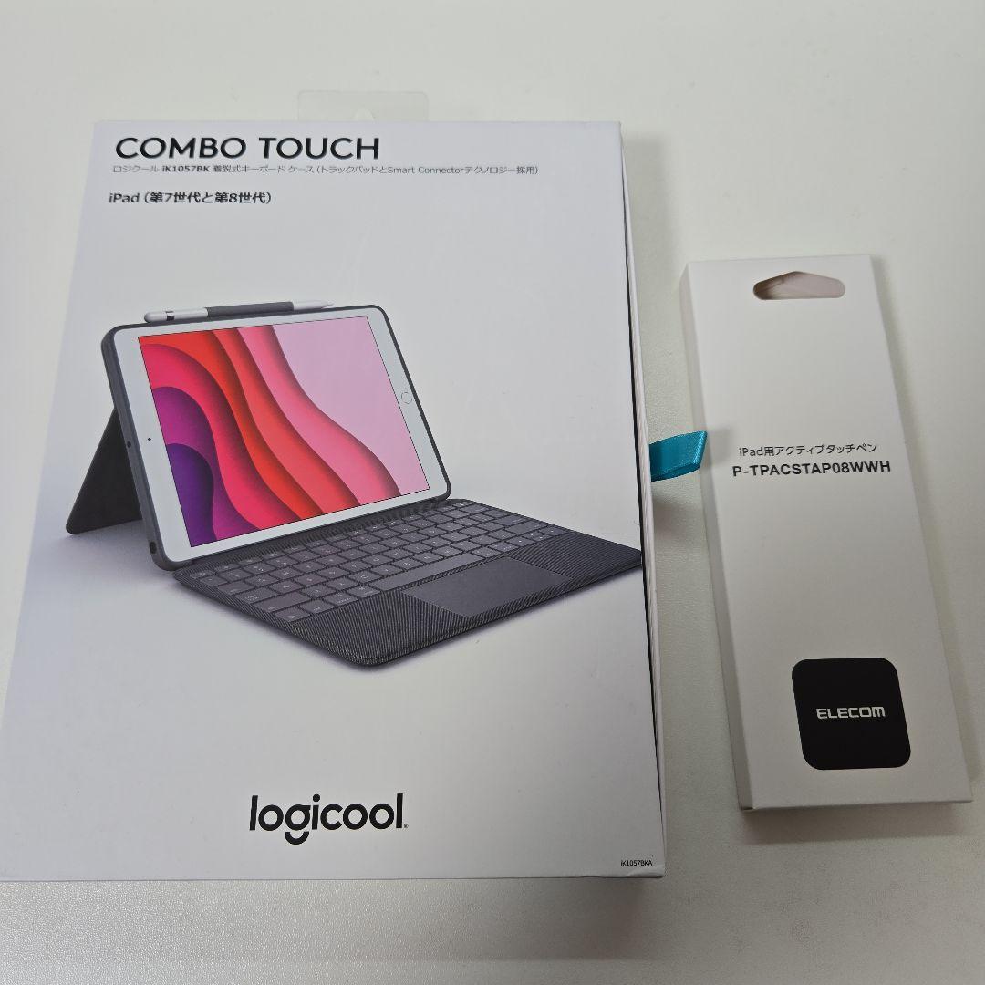 logicool COMBO TOUCH iPad 7.8.9世代対応おまけ付き Combo TouchキーボードケースiPad用 |ロジクール