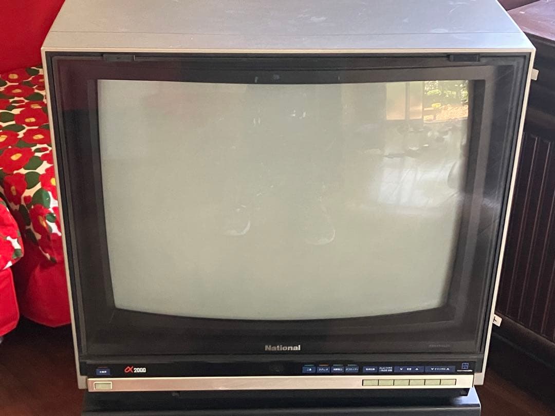 ナショナルカラーテレビ アルファー2000 品番TH21-H55GRN - メルカリ