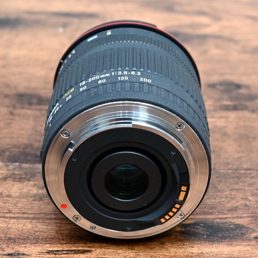 ✧美品✧SIGMA 18-200mm F3.5-6.3 DC CANON EF