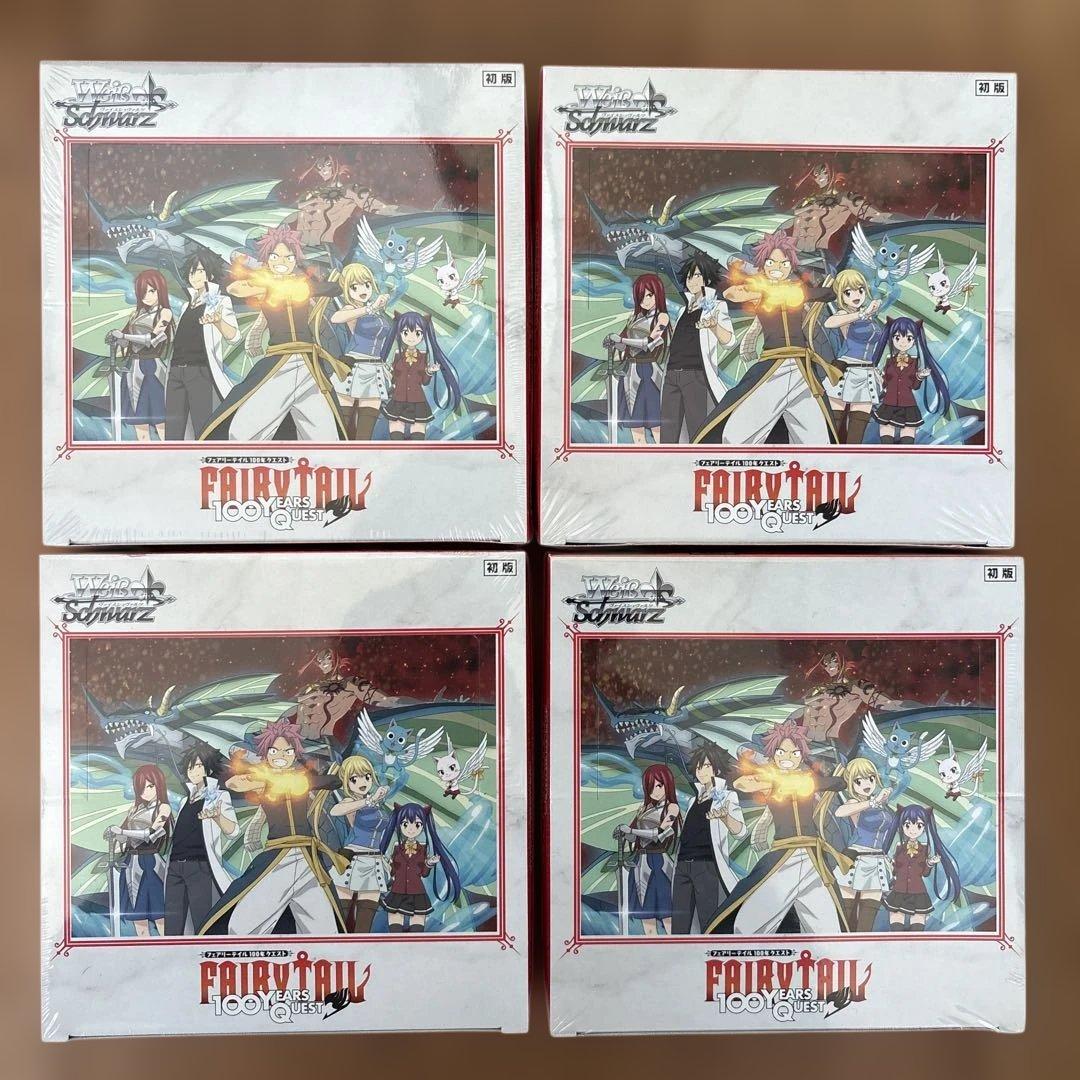 z　ヴァイスシュヴァルツ フェアリーテイル 100年　新品未開封4箱 Amazon.co.jp: ヴァイスシュヴァルツ ブースターパック FAIRY TAIL 100