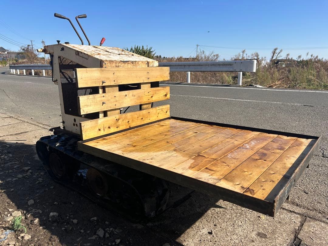 宮崎　ヤンマー　改造運搬車 5馬力 クローラー キャタピラ 運搬車 運搬 動画有 2026年最新】ヤンマー 運搬車の人気アイテム - メルカリ