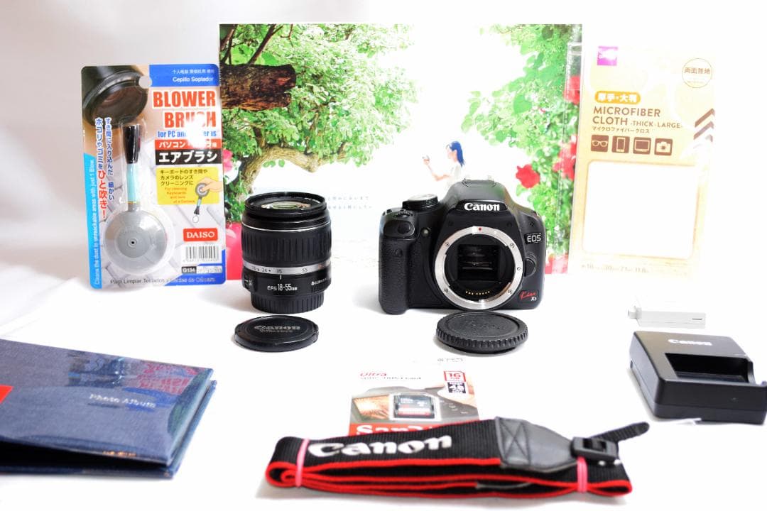 ❤初心者お勧め❤スマホ転送ＯＫ❤動画撮影❤kiss x3❤届いてすぐ使える❤