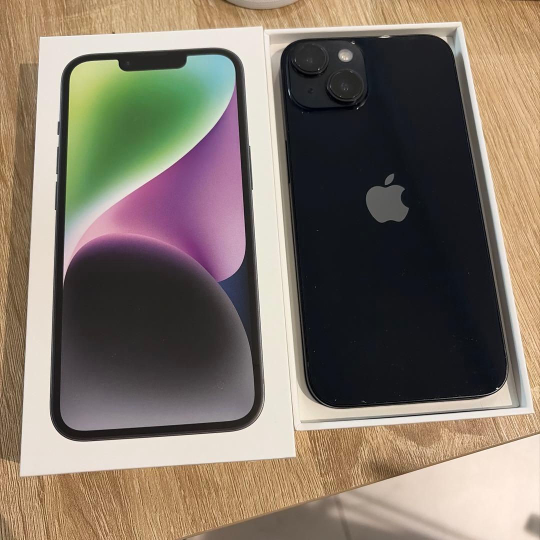 Apple iPhone 14ブラック 128GB 箱付き - メルカリ
