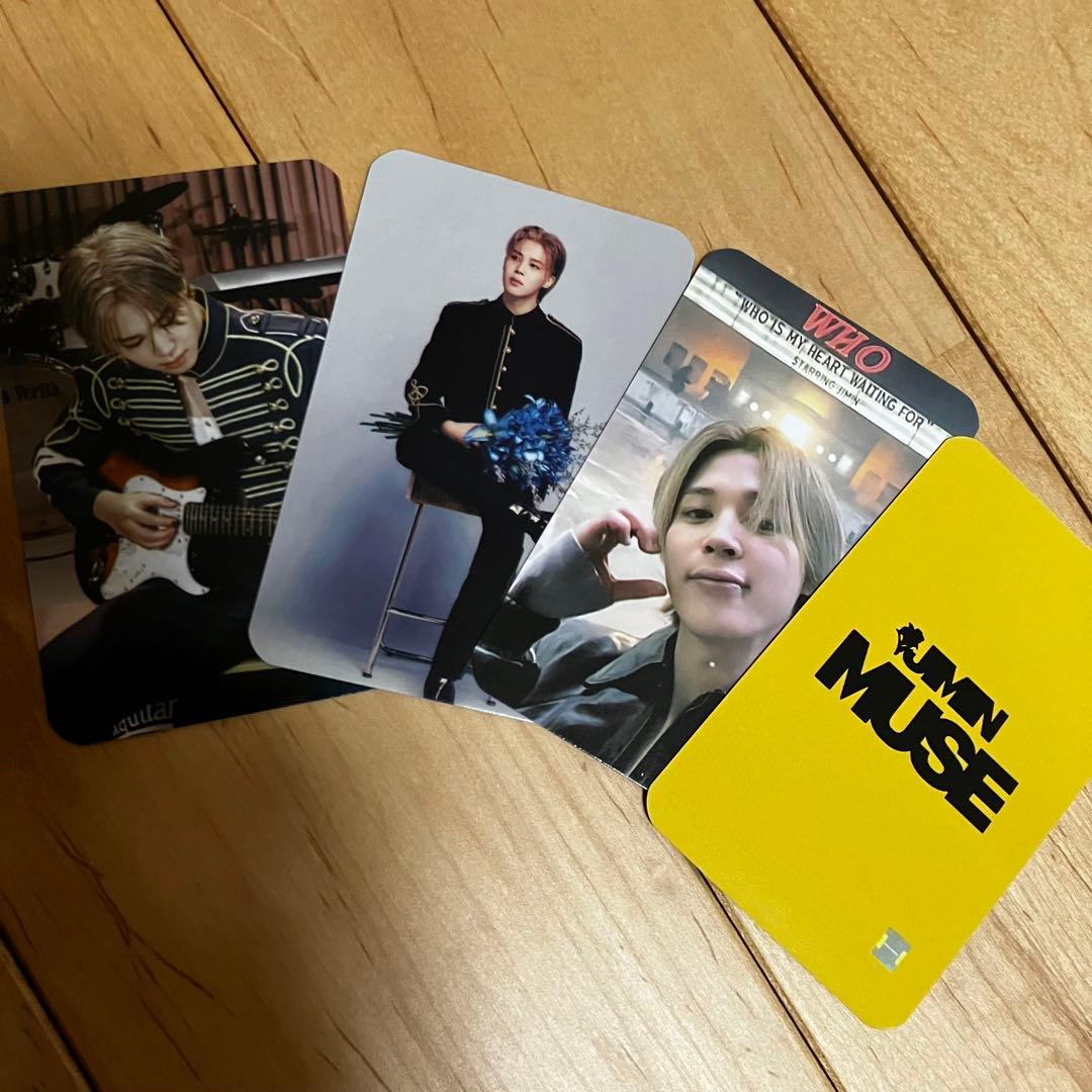 JIMIN ジミン MUSE トレカ 3枚セット MAKE STAR限定 BTS - メルカリ