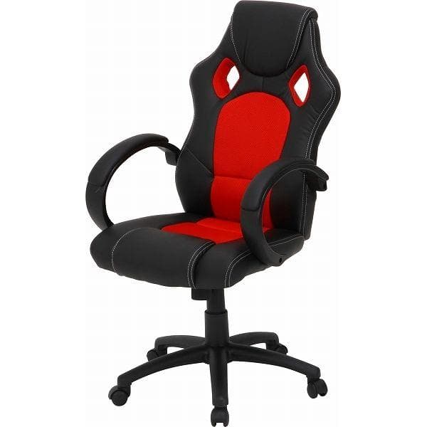 FJ DC RC　デスクチェア　ブラック＊ブルー　ワーキングチェア オカムラ RC-1チェア 肘なし 本体：ブラック 背・座：ブルー 8RC11A