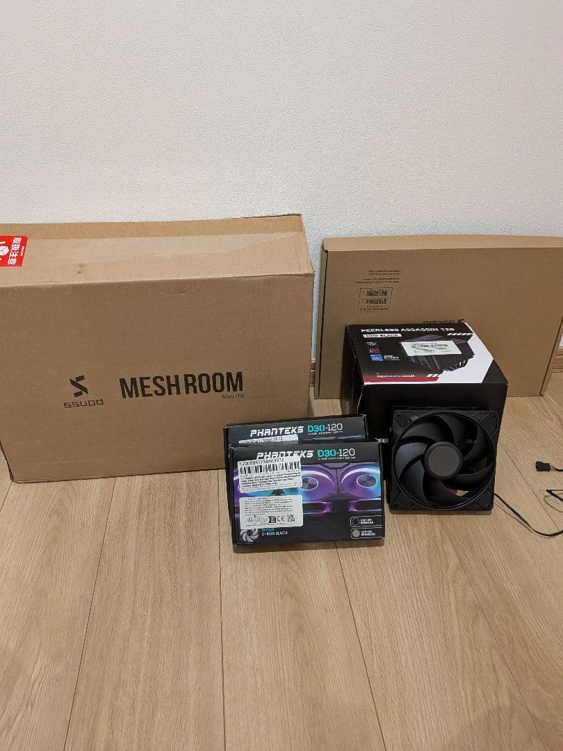 meshroomD v1セット（ガラスパネル PA120mini等）itxケース meshroomD v1セット（ガラスパネル PA120mini等）itxケース - メルカリ