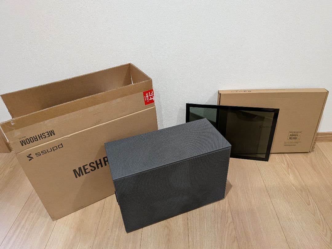 meshroomD v1セット（ガラスパネル PA120mini等）itxケース - メルカリ