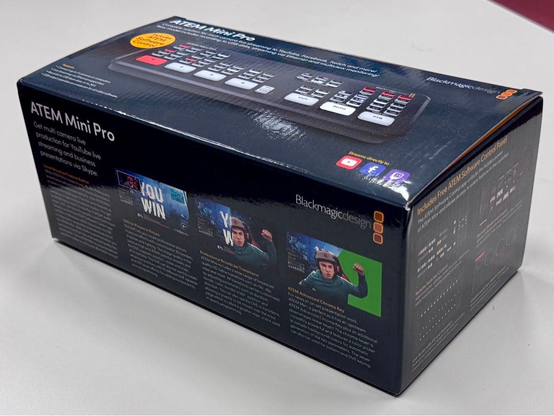 【値下げしました】ATEM Mini Pro 新品未開封・送料無料 Blackmagic Design ATEM Mini Pro Switchersが値下げ | CineD