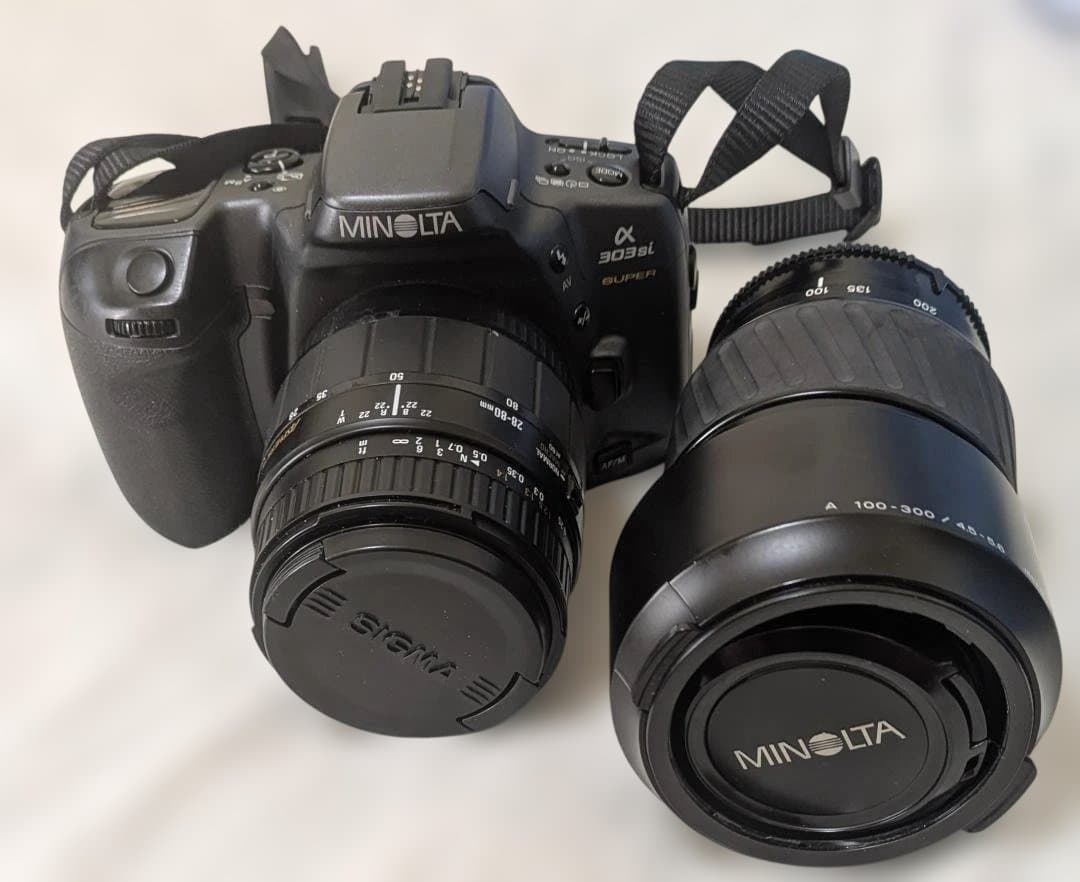 MINOLTA α 303si フィルム一眼レフカメラ - メルカリ