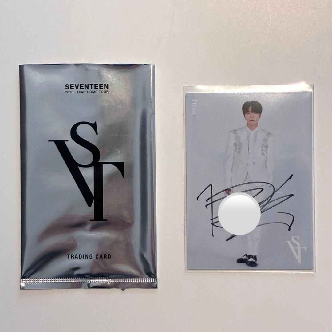 SEVENTEEN ディノ 直筆サイン入りトレカ - メルカリ