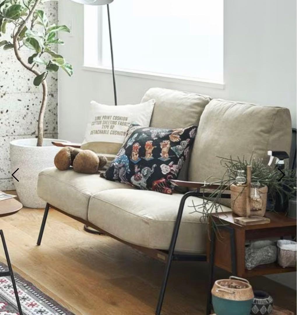 niko and… ニコアンド アイアン ソファー - メルカリ