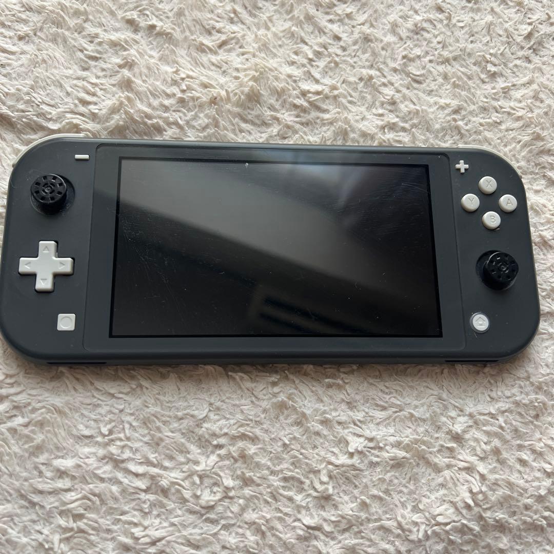 Nintendo Switch Lite グレー 本体 ジャンク - メルカリ