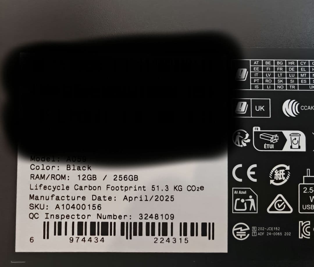 Nothing 福袋 Fuji 2 (Phone 3a 12/256) - メルカリ