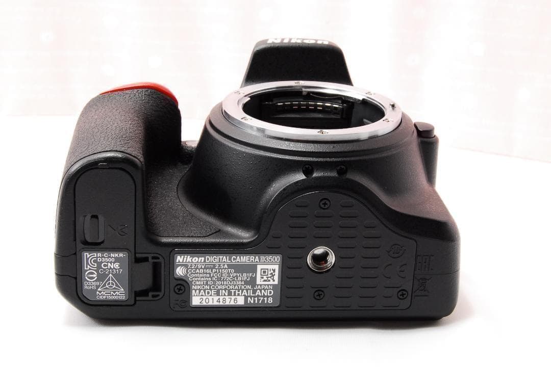 〓シャッター数3,319枚〓ニコン D3500 デジタル一眼レフカメラ - メルカリ